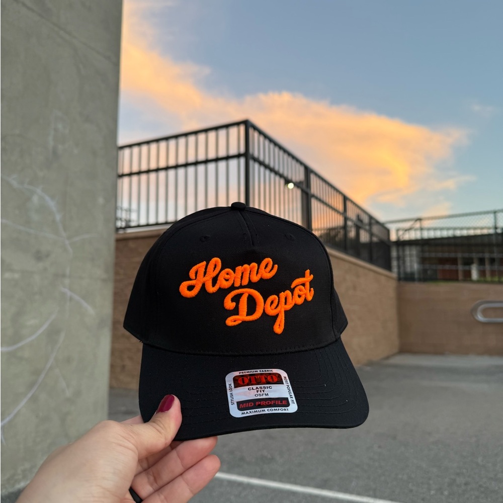 Home Depot 5 Panel Hat - Black
